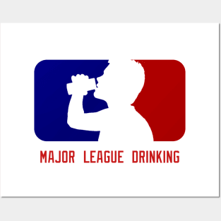 Major League Drinking Posters and Art